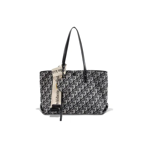 CLEVER KETCH ПУ (полиуретан) Сумка-тоут Сумка через плечо Стандартная Женская Черный Экрю