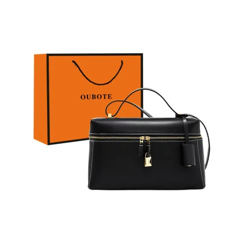 OUBOTE Корова Кожа Одно Плечо Сумка Стандартная Женская Черная Кофейная Бордовая