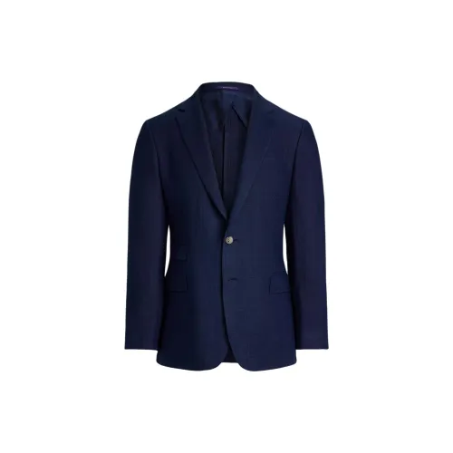 Ralph Lauren Purple Label Морской Синий Мужской Деловой Костюм