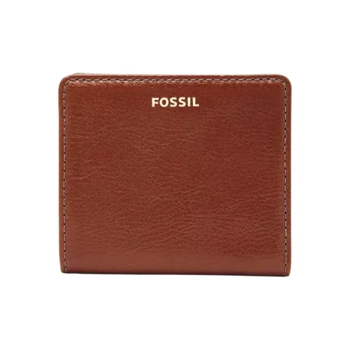 FOSSIL Кожа Кошелек Женский Средний Коричневый