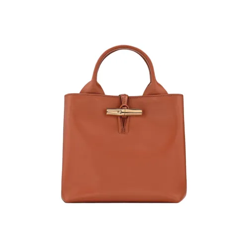 LONGCHAMP Le Roseau Коровья кожа Сумка Маленькая Женская Bark Цвет