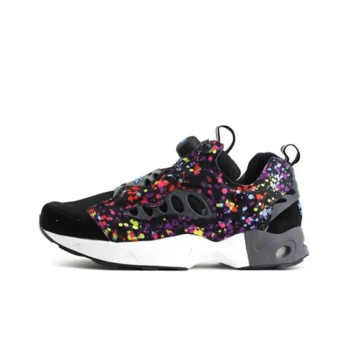 Reebok Instapump Fury Устойчивая к истиранию Низкая Повседневная Обувь Унисекс Черная