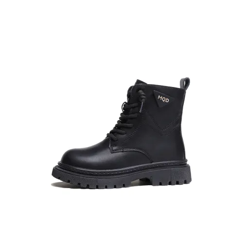 MQD Термический Slip-resistant и устойчивый к истиранию Высокий топ Детские ботинки для малышей