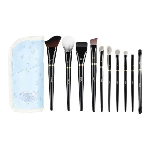 MSQ 10 шт Piano Master Набор кистей для макияжа инструмент для контуринга настройка портативный смешанные детали мягкий цвет кожи дружественный