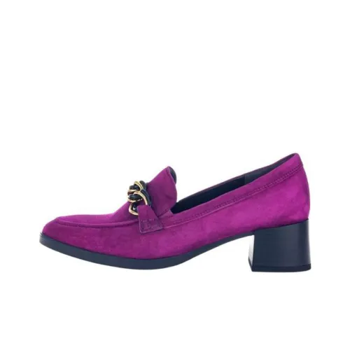 Gabor Comfort Лоферы 5 см Женские Розовые