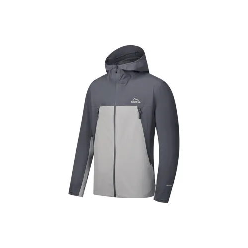 Erke Куртка Унисекс Бесконечный Depression Серый