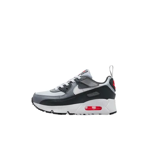 Nike Air Max 90 EasyOn Амортизация и Дышащий Низкий Топ Детские Беговые Кроссовки Серый Детский