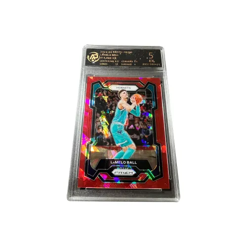 PANINI Hornets Lamelo Ball Triple Red Ice Holographic Card RPA Player Rare Card Certified Cards 1 Pack