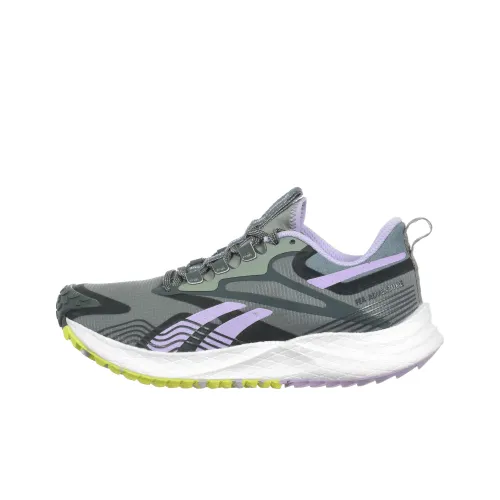 Reebok Floatride Energy 4 Low Топ Беговые кроссовки Женские Серый Зеленый