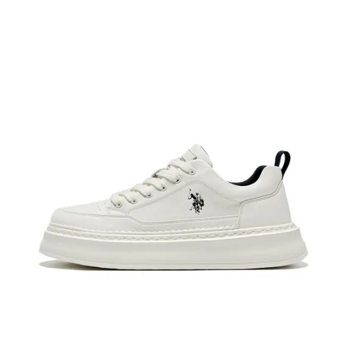 U.S. POLO ASSN. Скейтборд Кроссовки Низкие Белые и Синие Мужские