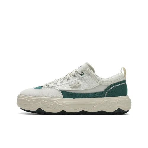 FILA Rock Casual Low Top Спаржа Белый/Персидский Зеленый Мужской