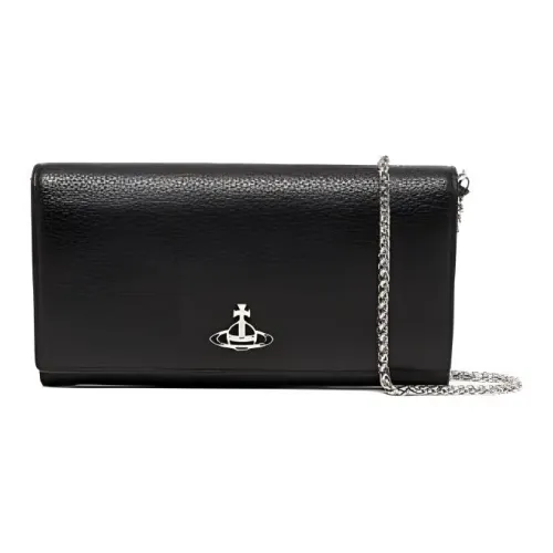 Vivienne Westwood Jordan Leather Wallet Men's Black