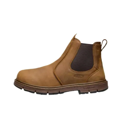 KEEN San Jose Устойчивый к истиранию Короткий Аутдор Мужской Коричневый