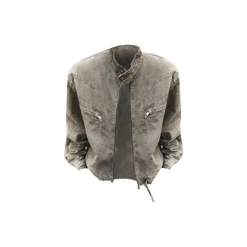 FOREVER 21 Denim Jacket Unisex Gray FOREVER 21 Деним Куртка Унисекс Серый