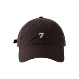 Кофейный [Количество 7, вышивка, бейсболка]