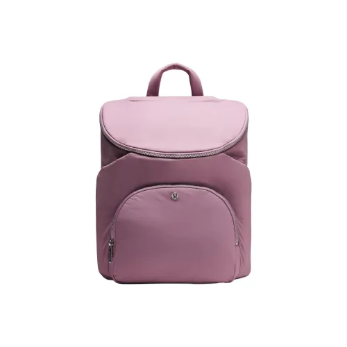 Lululemon Переработанный Нейлон Рюкзак Стандартный Унисекс Фиолетовый