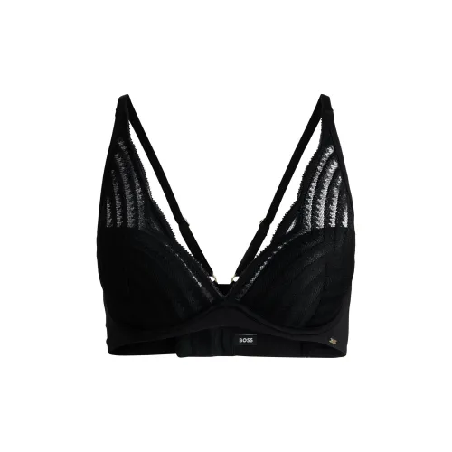 HUGO BOSS Черные Женские Бюстгальтеры