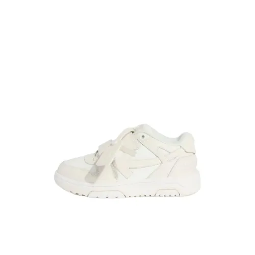 Off Белый Out Of Office Низкие Кроссовки для скейтбординга Белые Детские