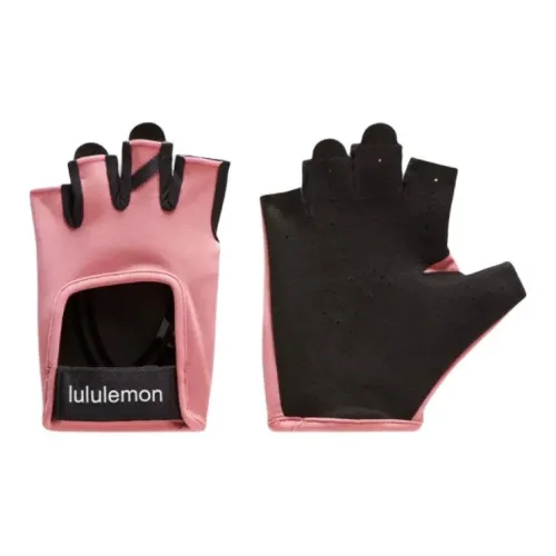 lululemon Нейлоновые спортивные перчатки унисекс черные красные