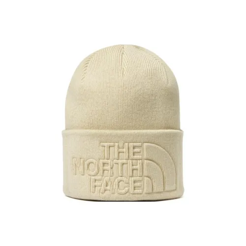 THE NORTH FACE Трикотажная ткань Шапки-бини Унисекс Бежевый