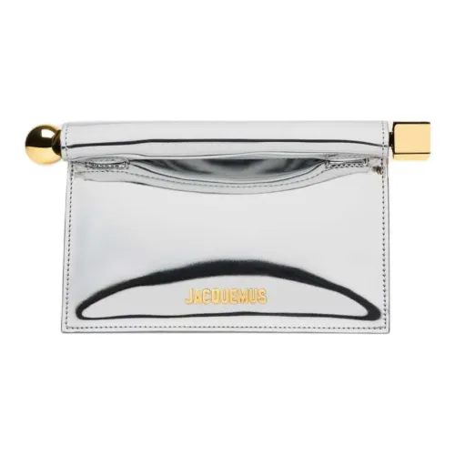 Jacquemus Полиуретан Сумка через плечо Мини Женский Серебряный