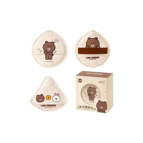 Цилинь x LINE FRIENDS Коллаборация Хлопковая конфета Розовый Настройка Non Cakey