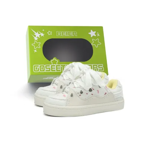 BEIER Slip-resistant Lightweight And Breathable Скейтборд Кроссовки Low Top Унисекс Клюква