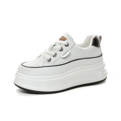 Chibang Легкий визуально увеличивает рост Низкие кроссовки для скейтбординга Женские