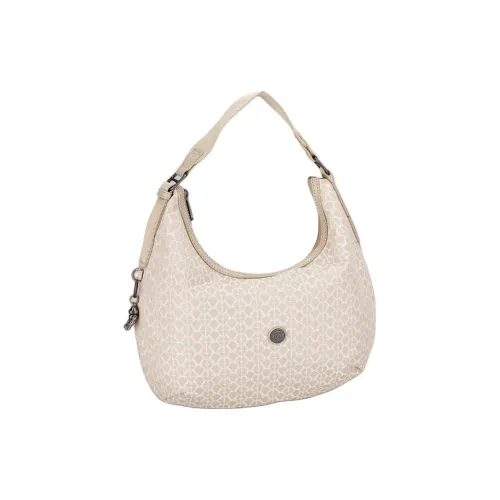 Kipling Нейлоновая Сумка через плечо Женская Бежевая