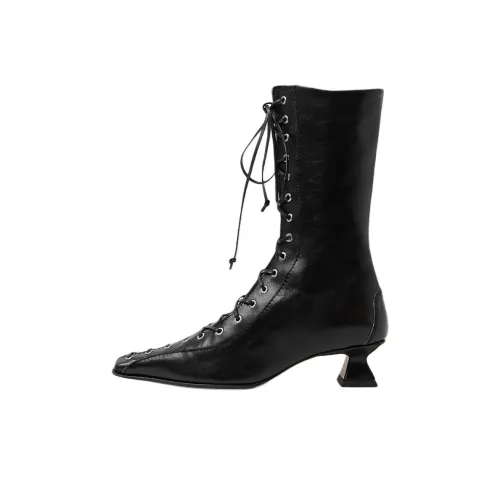 MIISTA Emile Ботильоны 3,5 см Женские Черные