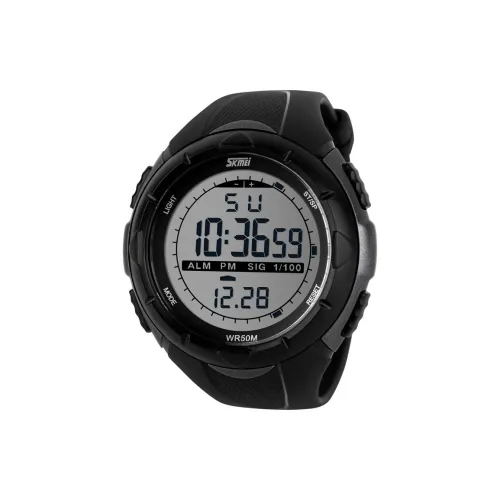 SKMEI Электронный Механизм ПУ (полиуретан) Ремешок Часы Унисекс Серый Циферблат