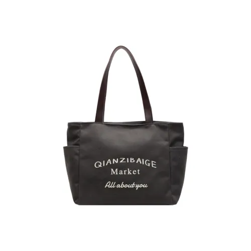 Parker Bear Ткань Тоут Сумка Сумка для покупок Сумка на плечо Женская Многоцветная