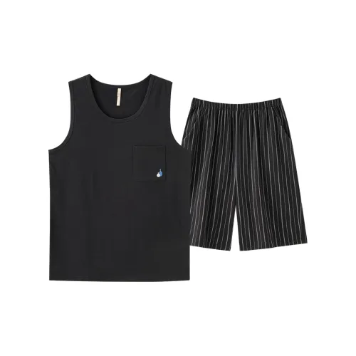 Lanza Черный Мужской Пижамный Комплект