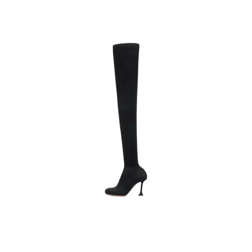 AMINA MUADDI Veneda Over The Knee Boots 9,5cm Женские Черные