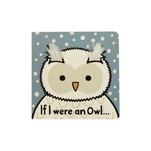 JELLYCAT IF I Were A 1 Pack Сова Картонная Книга Развивающие Игрушки