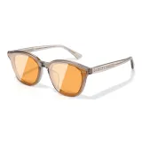 Серый оправа с оранжевыми линзами