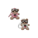 Розово-белый, клубничная комбинация