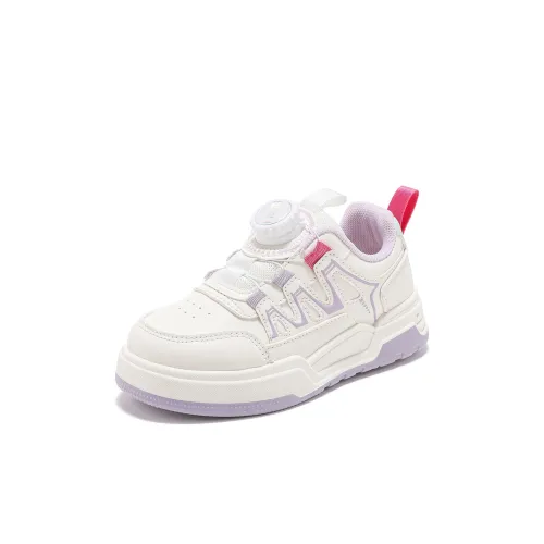 ABC KIDS' Повседневный Низкий Топ Белый/Фиолетовый Цвет Дети