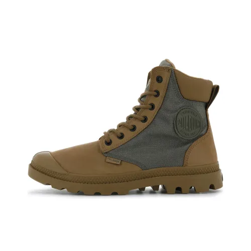 Palladium Pampa Водонепроницаемый Устойчивый к истиранию Противоскользящий Короткий Аутдор Унисекс Коричневый