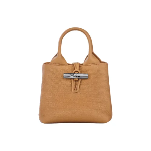 LONGCHAMP Le Roseau Коровья кожа Portable Mini Женские Ореховый