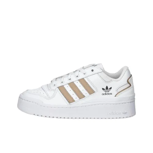 Adidas Originals FORUM BOLD STRIPES Низкие Кроссовки для скейтбординга Женские Белые