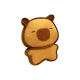 Тост Капибара Карамель Цвет