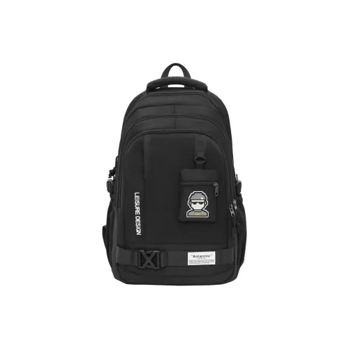 NOMK Nylon Backpack Standard Unisex Black Khaki Gray Green Blue NOMK Нейлон Рюкзак Стандартный Унисекс Черный Хаки Серый Зеленый Синий