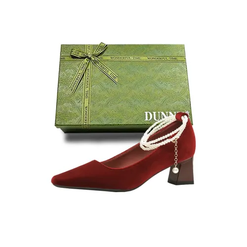 Dunnu Грубый каблук Высокие каблуки 5 см Женские