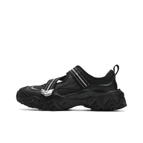 FILA Oakmont Пляжные сандалии Черные Женские