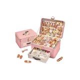 Розовый высококлассный аксессуар коробка