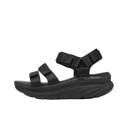 Skechers Modern Comfort One Ремень Сандалии Черные Женские