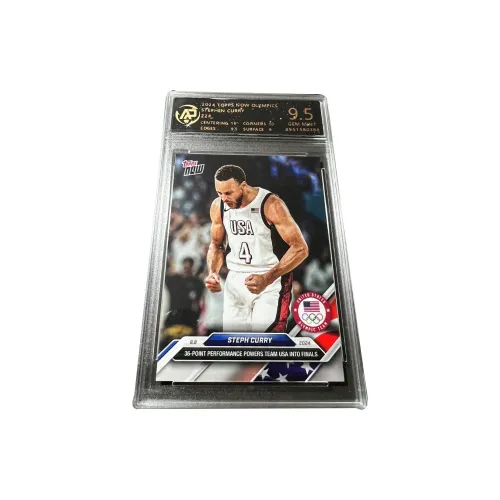 Topps США Dream Team Stephen Curry Olympic Celebration Roaring RP High Score Player Card Rare Card