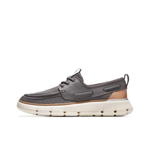 COLE HAAN Топсайдеры Серый Мужской