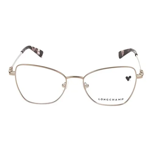 LONGCHAMP Металл Кошачий глаз Оправы для очков Женские Золото